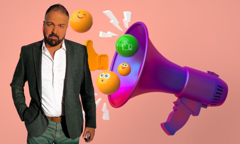 Njegovu online zajednicu čini više od 200.000 pratilaca na društvenim mrežama.